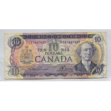 CANADA 1971 BILLETE DE 10 DOLARES 